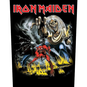 Iron Maiden Number of the Beast - 14" x 11" Back Patch