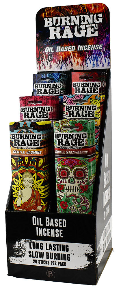 Burning Rage? 48pk Incense Display