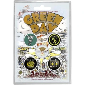 Green Day Dead Button Set (Pack of 5)