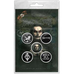 Cradle of Filth Button set (pack of 5)
