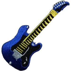 Guitar Embroidered Patch