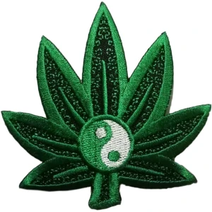 Leaf Embroidered Patch