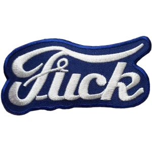 Fuck #3 Embroidered Patch