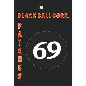 69 Embroidered Patch