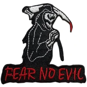 Fear No Evil Embroidered Patch