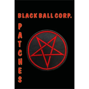 Pentagram Embroidered Patch - 4" Round