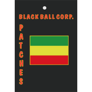 Rasta Flag Embroidered Patch