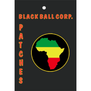 Rasta Africa Embroidered Patch