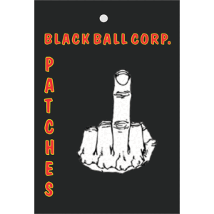The Finger Embroidered Patch