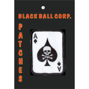 Poker Player Skull Embroidered Patch