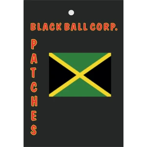 Jamaican Flag Embroidered Patch
