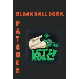 Let's Roll - Woven Patch - 4" x 4"