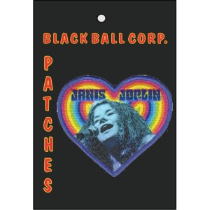 Janis Joplin Embroidered Patch