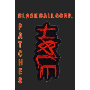 Hole Red Logo - Embroidered Patch 4"x2"