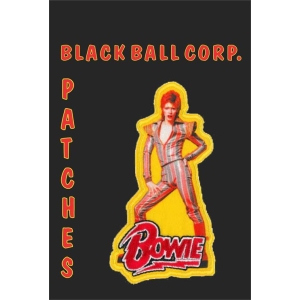 David Bowie Pose - Embroidered Patch 2.25"x4.25"
