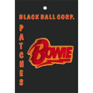 David Bowie Embroidered Patch