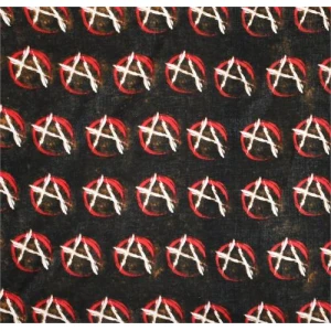 Anarchy Bandana 21" x 21" - Cotton