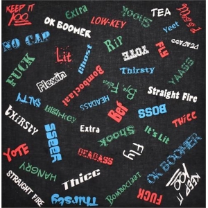 Urban Sayings 21" x 21" - Cotton