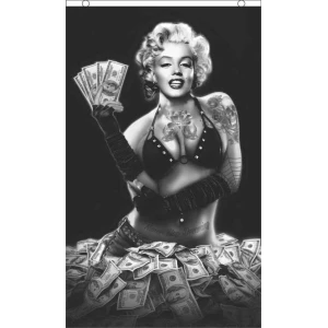 Marilyn Monroe Money Shot Fly Flag 3' x 5'