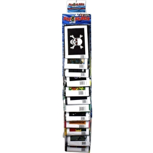 Fly Flags? Alternative Culture Assorted 12pc Clip Strip Display