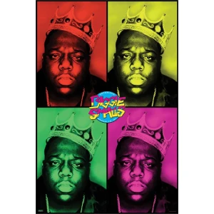 Notorious B.I.G. - Pop Art - King Poster - 24" x 36"