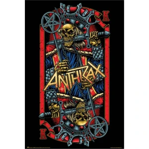 Anthrax - Playing Card Poster - 24" x 36"