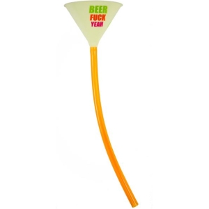 Beer "Fuck Yeah" Glow in the Dark Funnel & Tube Beer Bong - 2 ft.