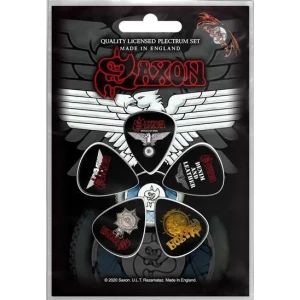 Saxon Guitar Picks (Set of 5)
