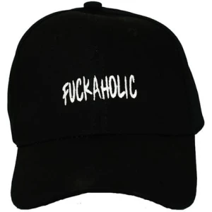 Fuckaholic Embroidered Wool Cap