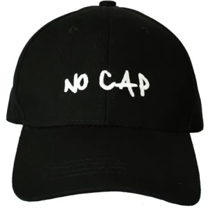 NO CAP Embroidered Cap