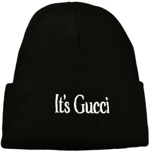 It's Gucci Embroidered Beanie