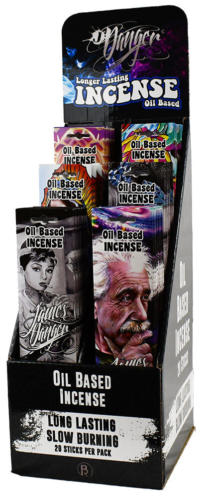 James Danger Harvey Incense 48pk Display