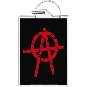 Anarchy Keychain - 1.5" x 2"