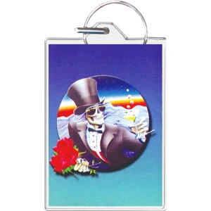 Grateful Dead 1 Keychain - 1.5" x 2"