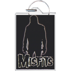 Misfits - Black Keychain - 1.5" x 2"