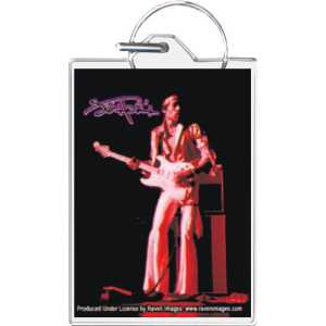 Jimi Hendrix Guitar Keychain - 1.5" x 2"