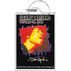 Jimi Hendrix - Electric Ladyland Keychain - 1.5" x 2"