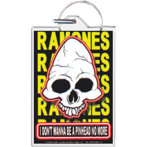 Ramones - I Don't Wanna Be a Pinhead Keychain - 1.5" x 2"