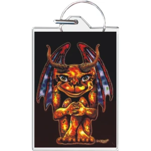 Gargoyle - Mike Dubois Keychain - 1.5" x 2"