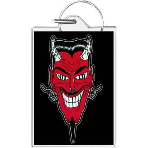 Devil Keychain - 1.5" x 2"