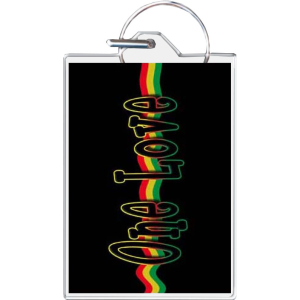 One Love Keychain - 1.5" x 2"