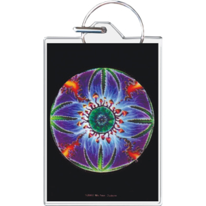 Magic Mushrooms - Mike Dubois Keychain - 1.5" x 2"