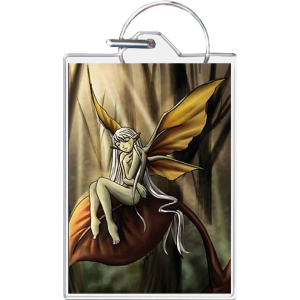 Dreaming Fae Fairy Keychain - 1.5" x 2"