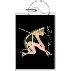 Marilyn Monroe - Chair Keychain - 1.5" x 2"