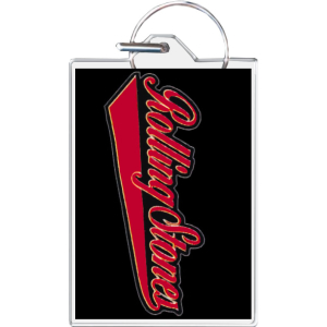 Rolling Stones - Red Keychain - 1.5" x 2"
