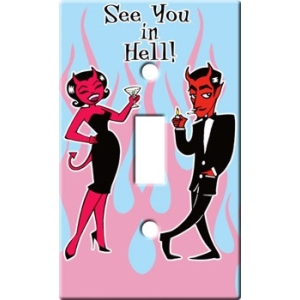 See You In Hell - Light Switch Plate