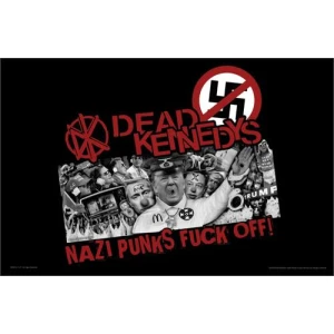 Dead Kennedys Nazi Punk Fuck Off Poster - 17" x 11"