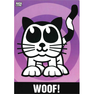 Postcard - Woof - Clearance - Min. 12 Per Style