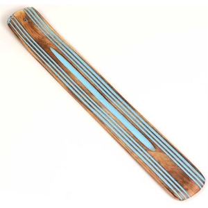 Ash Catcher - Papri Wood - 10" - Blue