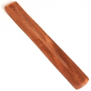 Incense Ash Catcher - 10" - Brown Wood